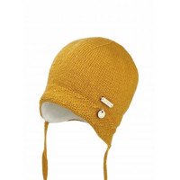 Шапка зимняя для мальчика Jamiks SALEN karmel