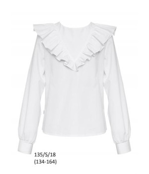 Блуза біла для дівчинки SLY