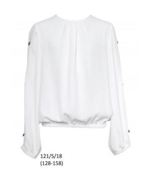 Блуза біла для дівчинки SLY