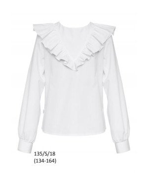 Блуза біла для дівчинки SLY