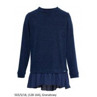 Светр синій для дівчинки SLY 