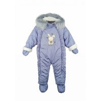 Комбинезон с искусственным мехом PETIT LAPIN