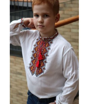 Дитяча вишиванка для хлопчика Хлопчик з Коломиї Piccolo