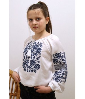Дитяча вишиванка для дівчинки Білослава Piccolo