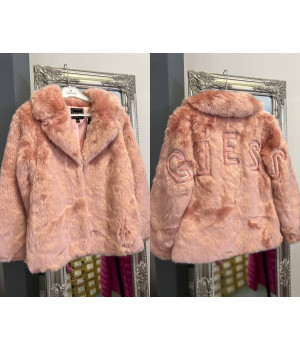 Куртка з шучного хутра Guess